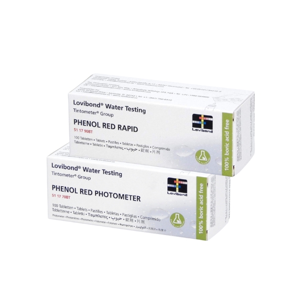 Lovibond Phenol Red Tablets | Blue Cube Direct