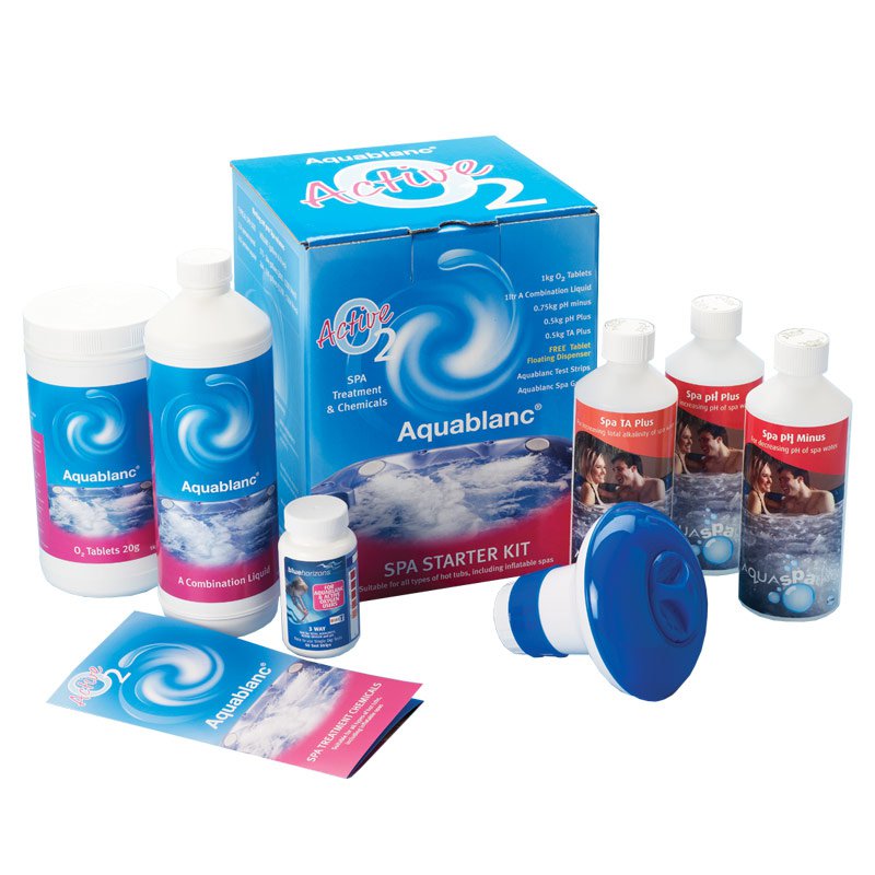 Aquablanc Spa Starter Kit