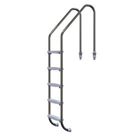 Standard Stainless Steel Ladder with 5 ABS Treads