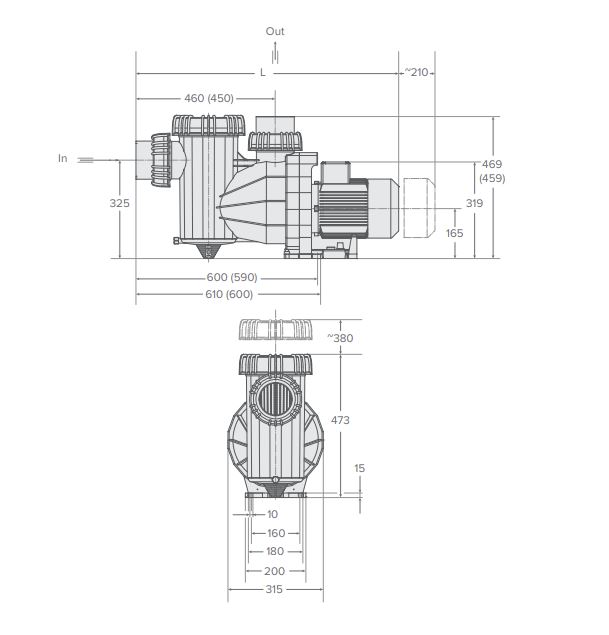 Speck Badu Resort Dimensions Drawing | Blue Cube Direct
