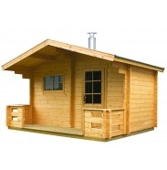 Harvia Outdoor Sauna | Blue Cube Direct