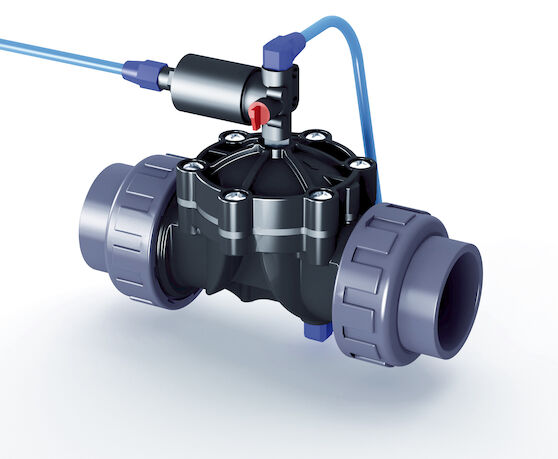 Hydraulic safety valve in the drain 1 1/2"