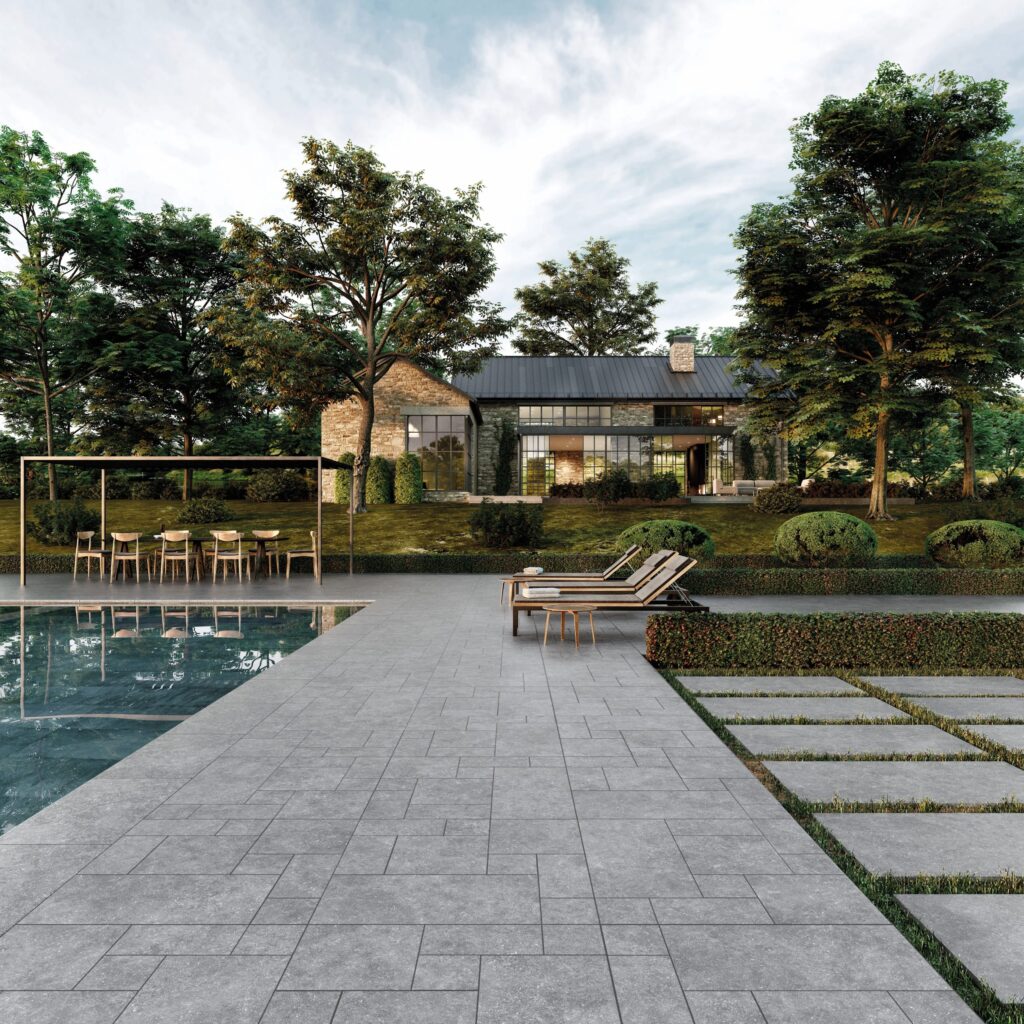 Exagres Ardenas Gris Porcelain Coping Paving and Tiles
