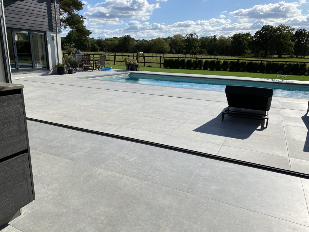 Sarum Grey Porcelain Coping Paving and Tiles